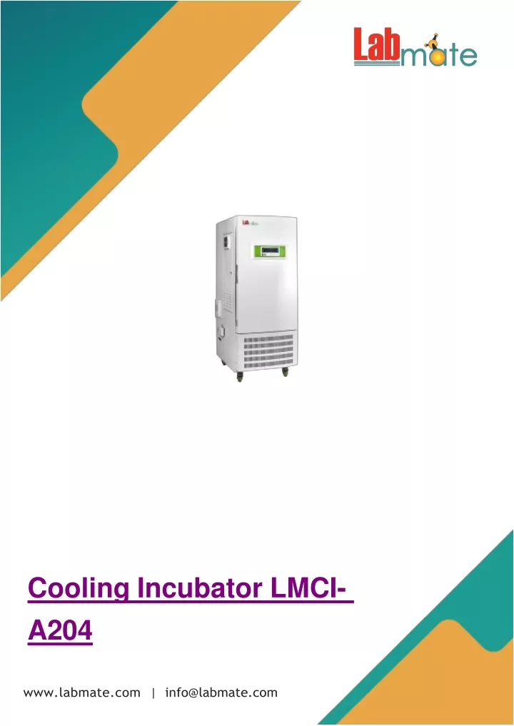 cooling incubator lmci a204