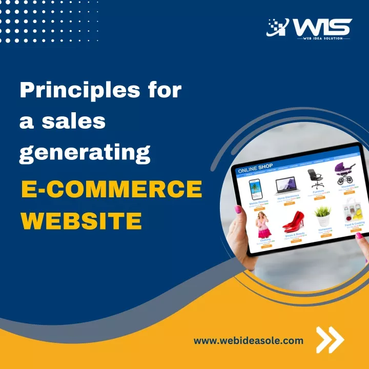 principles for a sales generating e commerce