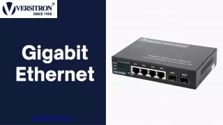 A Guide to Gigabit Ethernet Switches