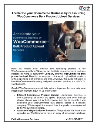 accelerate your ecommerce business by outsourcing