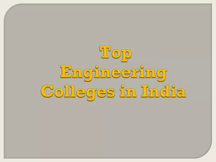 top engineering colleges in india