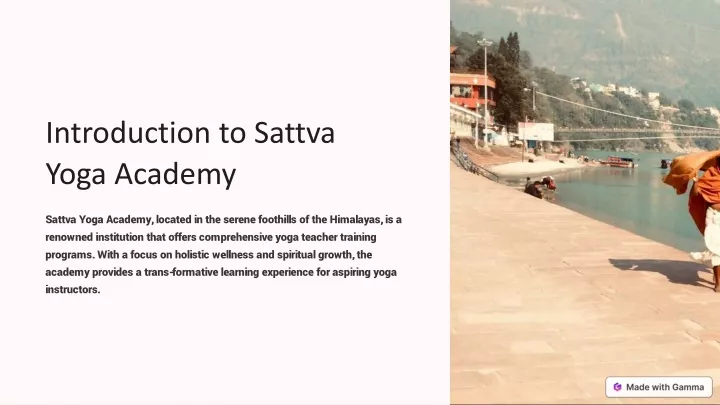 introduction to sattva yoga academy