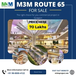 M3M Route 65 Gurgaon | Commercial Project in Gurgaon |