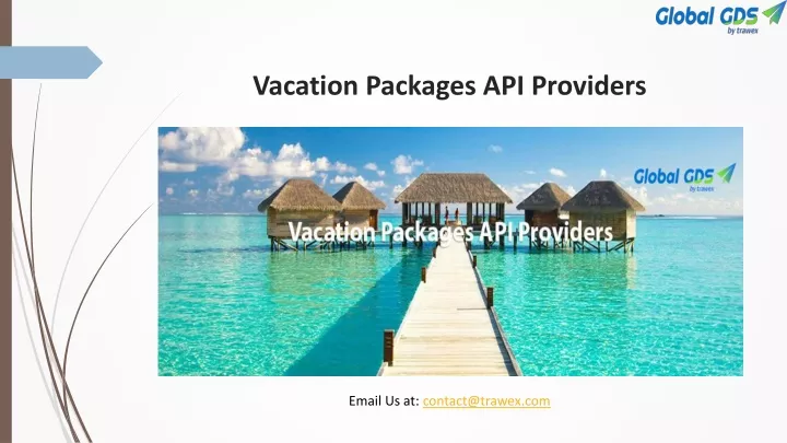 vacation packages api providers