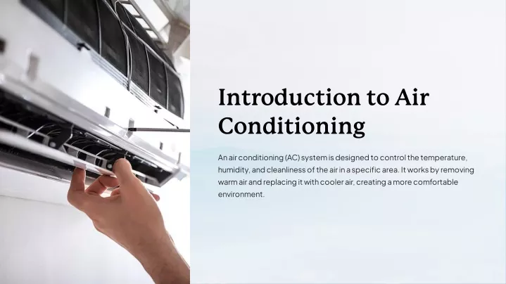 introduction to air conditioning