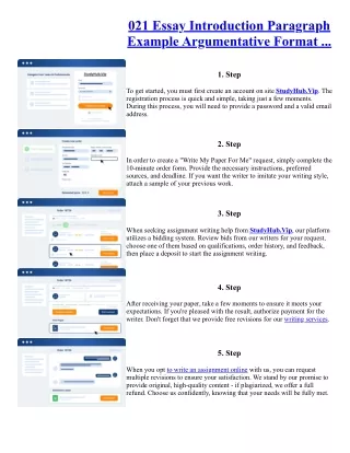 021 Essay Introduction Paragraph Example Argumentative Format ...