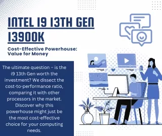 intel i9 13th gen 13900k cost effective