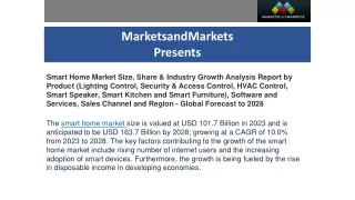 Smart Home Market Size, Share and Industry Trends