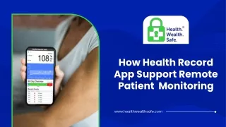 Health Record App Aids Remote Patient Monitoring