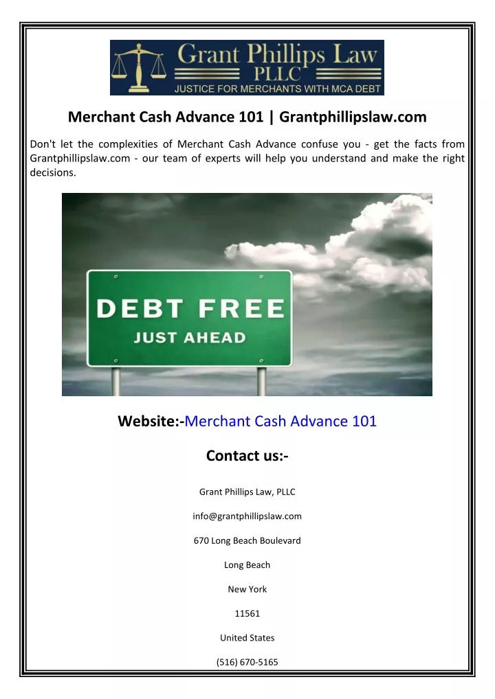 merchant cash advance 101 grantphillipslaw com