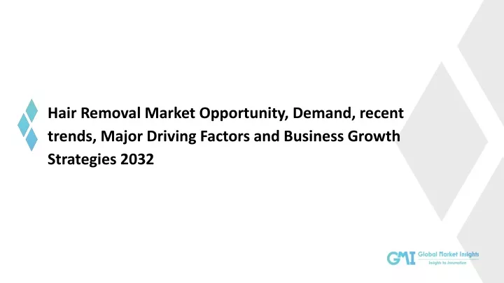 hair removal market opportunity demand recent