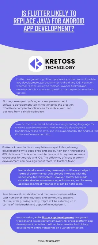 Is Flutter likely to replace Java for Android app development (1)