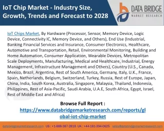 iot chip market industry size growth trends