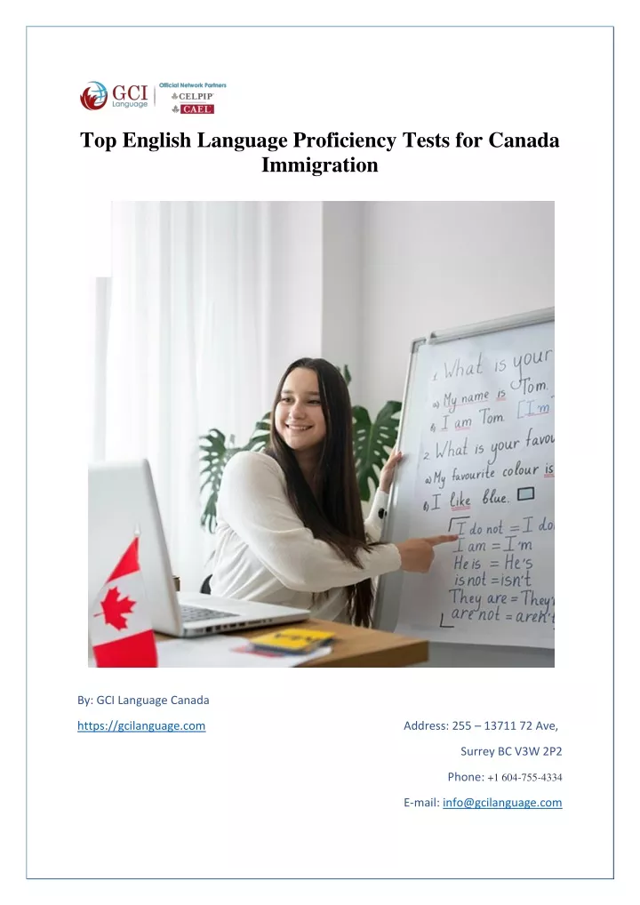 top english language proficiency tests for canada