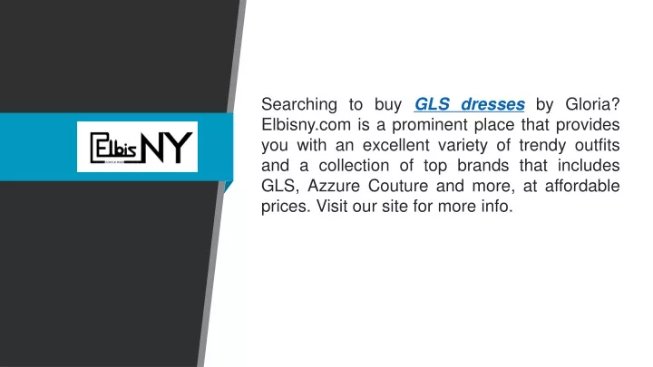 searching to buy gls dresses by gloria elbisny