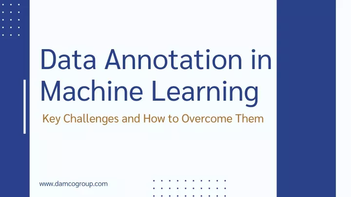 data annotation in machine learning