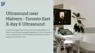 Ultrasound near Malvern - Toronto East X-Ray & Ultrasound