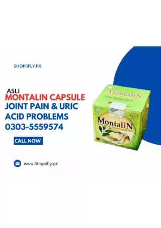 Montalin Joint Pain Capsule price in Lahore 0303 5559574
