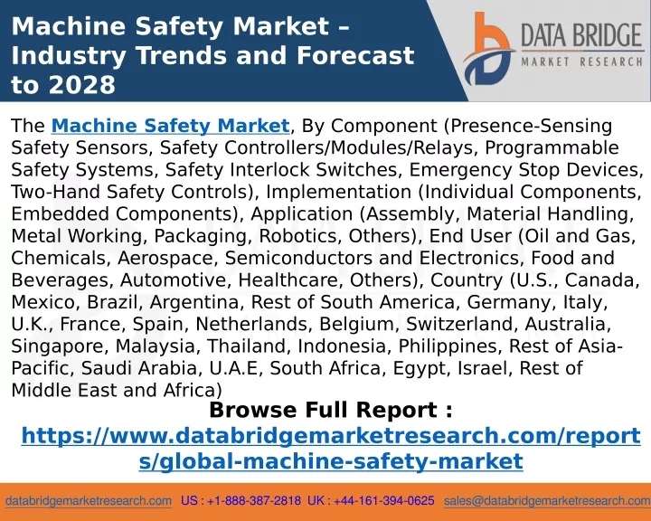 machine safety market industry trends