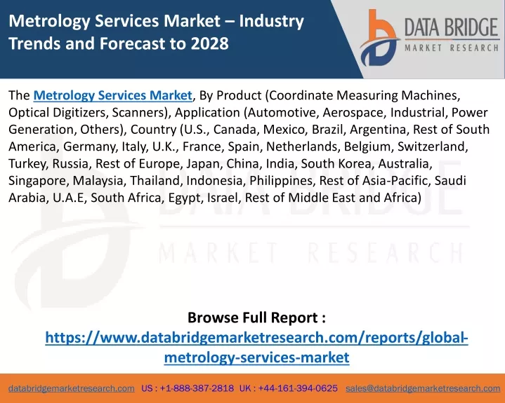 metrology services market industry trends