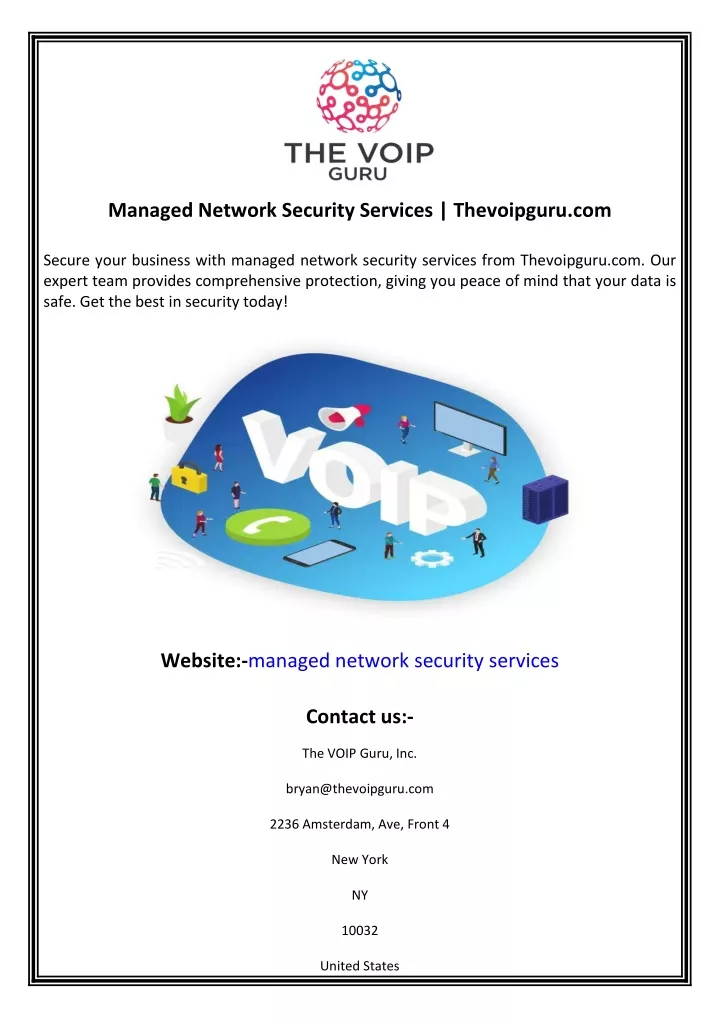 managed network security services thevoipguru com