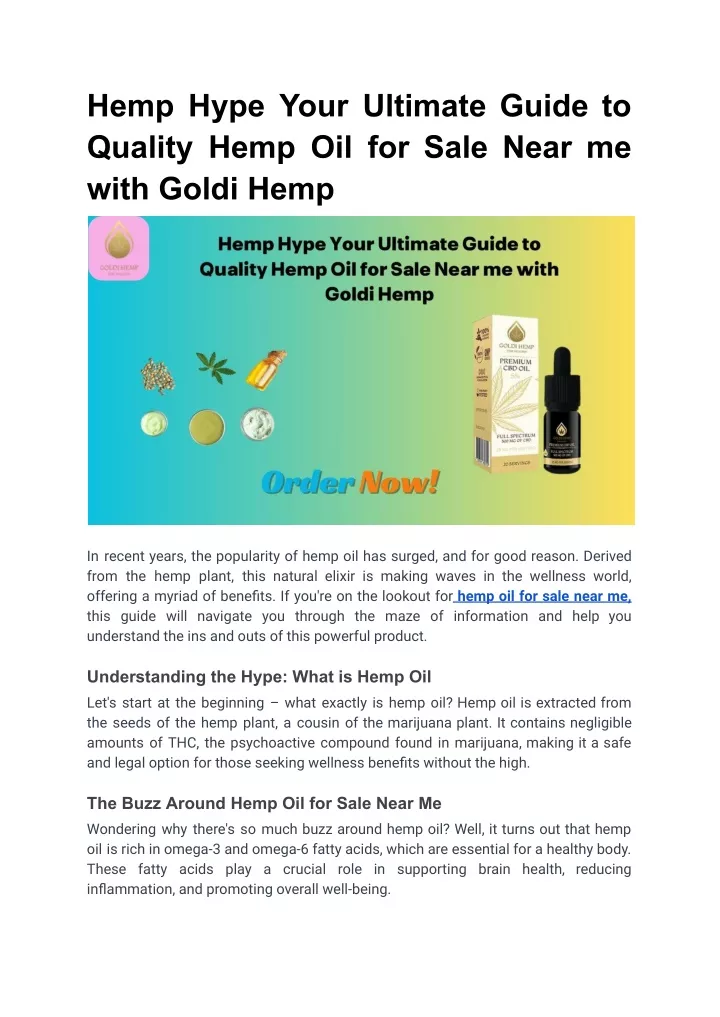 hemp hype your ultimate guide to quality hemp