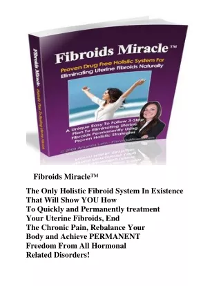 Fibroids Miracle™ Free eBook PDF Download