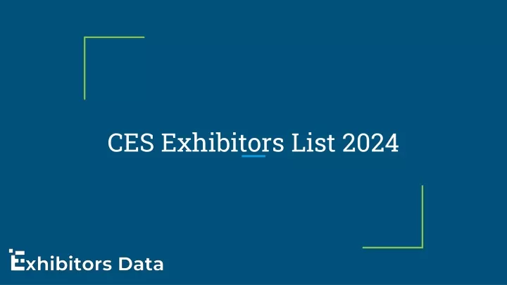 ces exhibitors list 2024