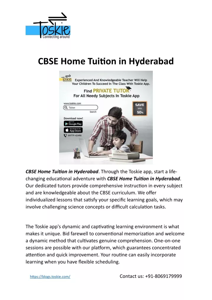cbse home tuition in hyderabad