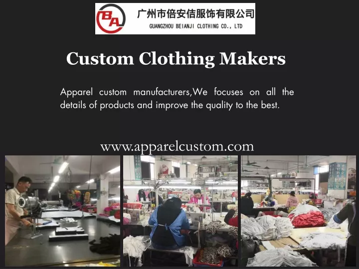 custom clothing makers