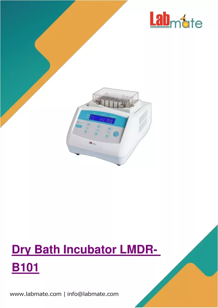 dry bath incubator lmdr b101