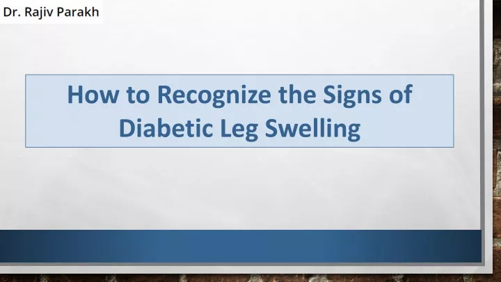 how to recognize the signs of diabetic