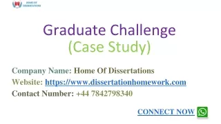 Graduate Challenge