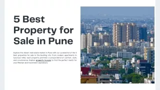 5 Best Property for Sale in Pune