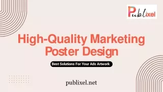 High-quality Marketing Poster Design