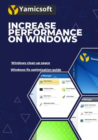 Increase Performance on Windows