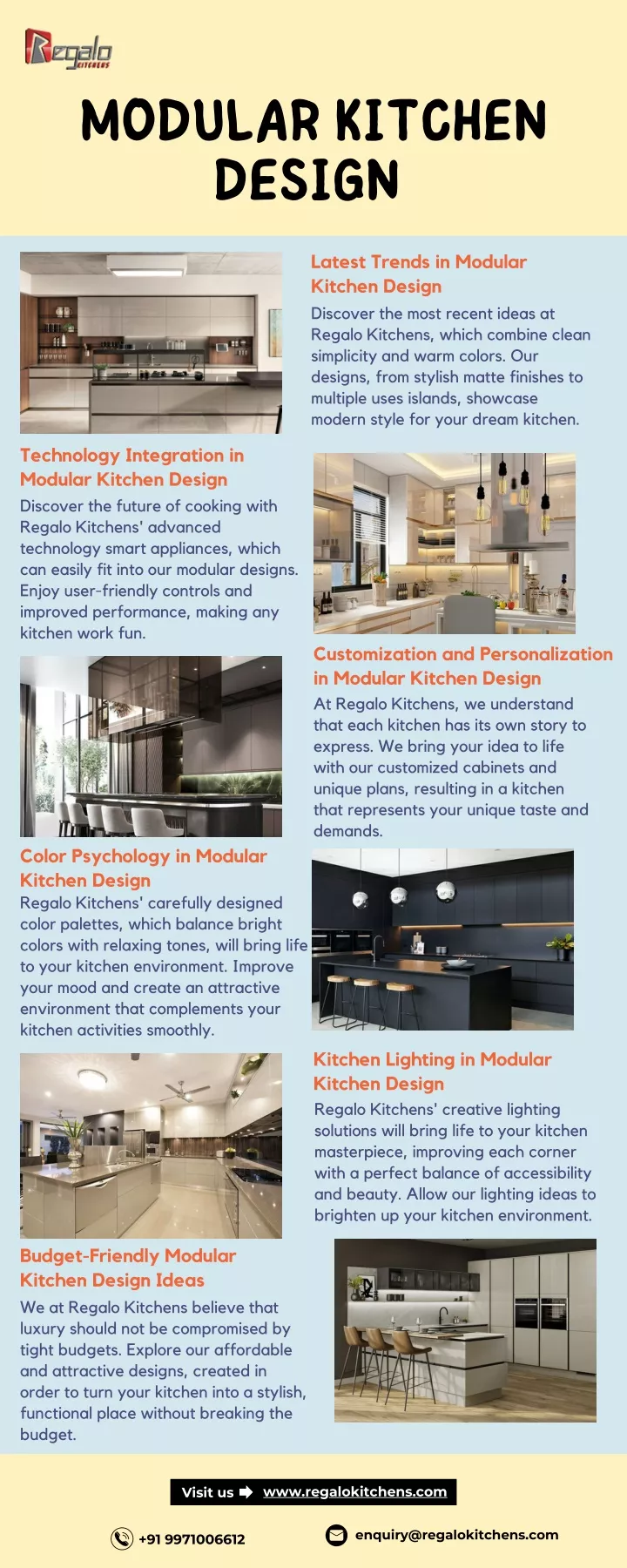 PPT - Modular Kitchen Design | Regalo Kitchens PowerPoint Presentation ...