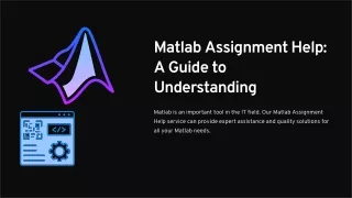 Matlab Assignment Help A Guide to Understanding