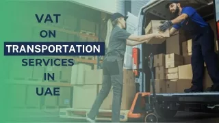 VAT on Transportation Services in UAE