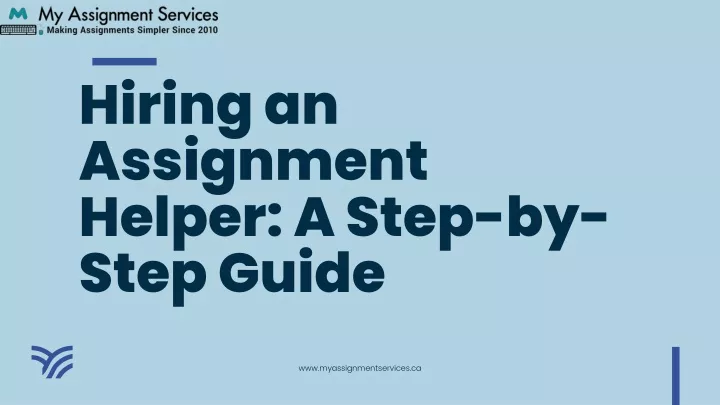 hiring an assignment helper a step by step guide