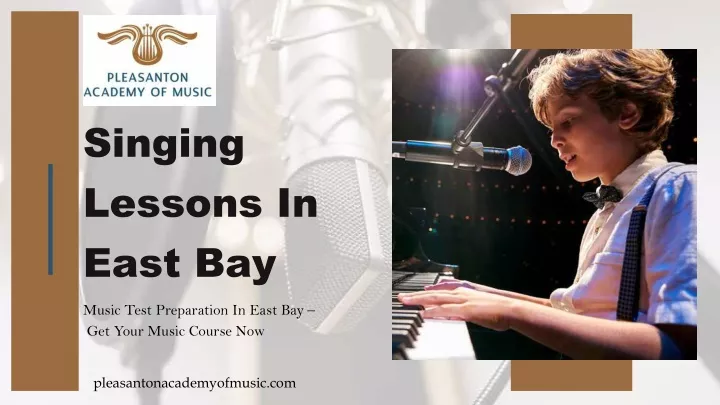 singing lessons in east bay