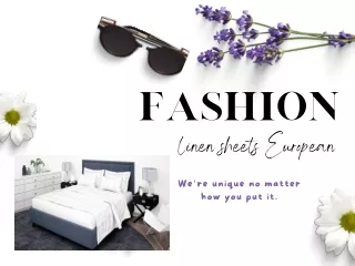 fashion linen sheets european