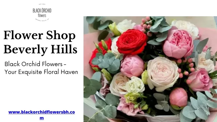 flower shop beverly hills