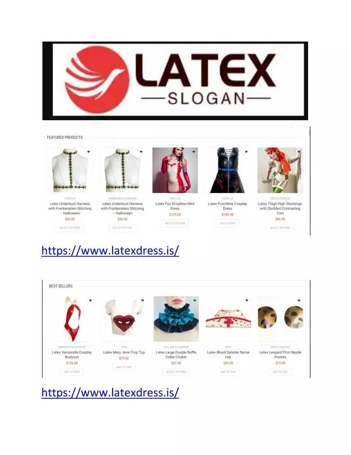 https www latexdress is