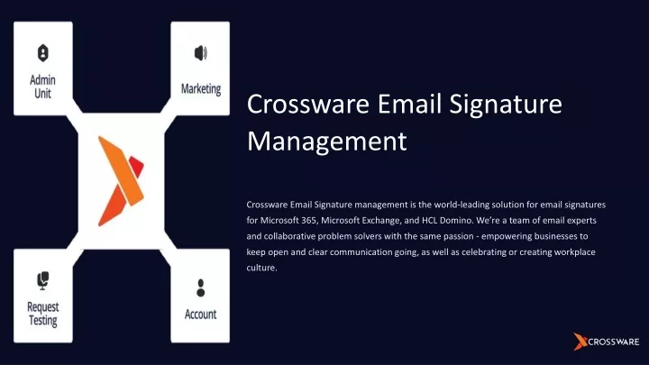 crossware email signature management
