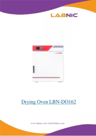 drying oven lbn do162