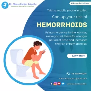 Risk of Hemorrhoids | Doctors for Hemorrhoids in Bangalore | Dr. Manas Tripathy