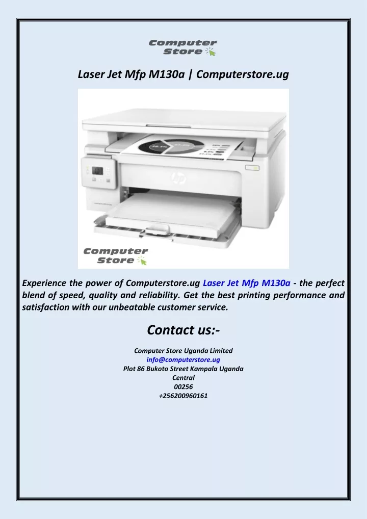 laser jet mfp m130a computerstore ug