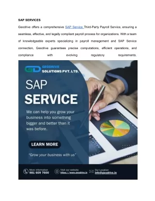 SAP SERVICES
