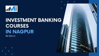 Investment Banking Courses in Nagpur